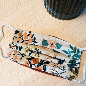 SOLD Rifle Paper Co. Floral mask